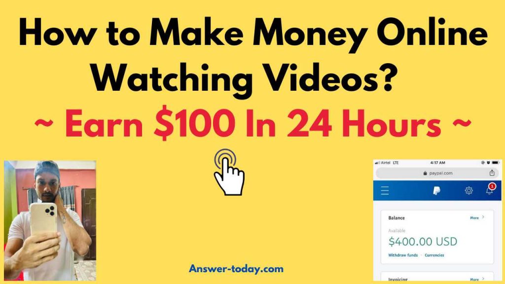 How to Make Money Online Watching Videos